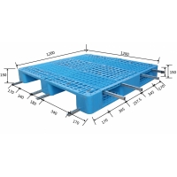 佳木斯塑料托盤(pán)-叉車塑料托盤(pán)